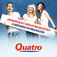 Quatro - jednoduchý nákup na splátky