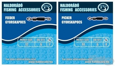 HALDORADO Feeder obratlík s rýchloklipom