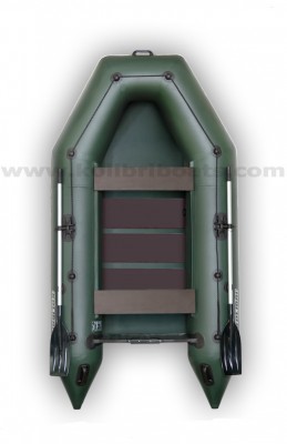 Čln Kolibri KM-330 zelený, lamelová podlaha