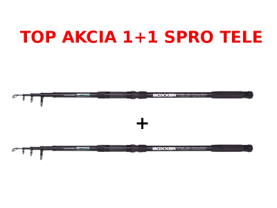 TOP AKCIA SPRO Boxxer II Black Tele Carp
