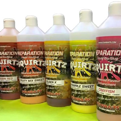 STARBAITS Preparation X Squirtz ROBIN RED 1L